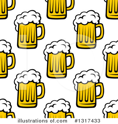Royalty-Free (RF) Beer Clipart Illustration by Vector Tradition SM - Stock Sample #1317433