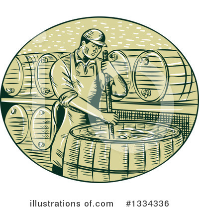 Royalty-Free (RF) Beer Clipart Illustration by patrimonio - Stock Sample #1334336