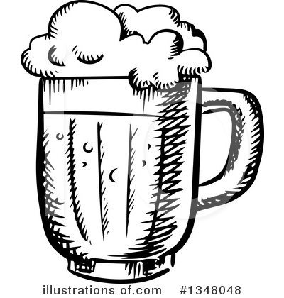 Royalty-Free (RF) Beer Clipart Illustration by Vector Tradition SM - Stock Sample #1348048