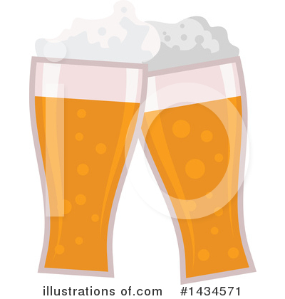 Royalty-Free (RF) Beer Clipart Illustration by Vector Tradition SM - Stock Sample #1434571