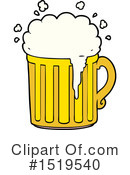 Beer Clipart #1519540 by lineartestpilot