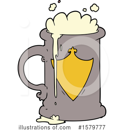 Royalty-Free (RF) Beer Clipart Illustration by lineartestpilot - Stock Sample #1579777