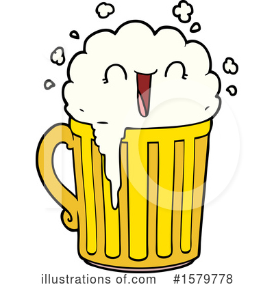 Royalty-Free (RF) Beer Clipart Illustration by lineartestpilot - Stock Sample #1579778