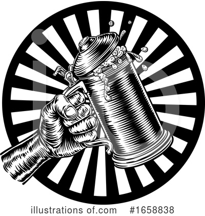 Royalty-Free (RF) Beer Clipart Illustration by AtStockIllustration - Stock Sample #1658838