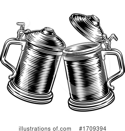 Royalty-Free (RF) Beer Clipart Illustration by AtStockIllustration - Stock Sample #1709394