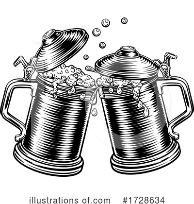 Royalty-Free (RF) Beer Clipart Illustration by AtStockIllustration - Stock Sample #1728634