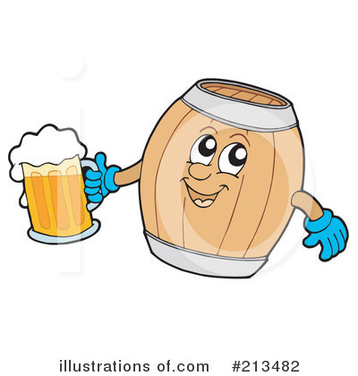 Royalty-Free (RF) Beer Clipart Illustration by visekart - Stock Sample #213482
