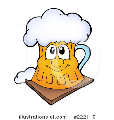 Royalty-Free (RF) Beer Clipart Illustration by visekart - Stock Sample #222110