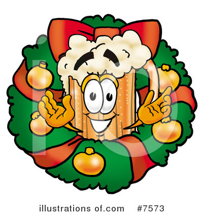 Royalty-Free (RF) Beer Mug Clipart Illustration by Mascot Junction - Stock Sample #7573