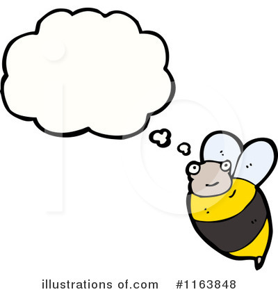 Royalty-Free (RF) Bees Clipart Illustration by lineartestpilot - Stock Sample #1163848