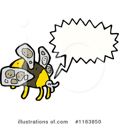 Royalty-Free (RF) Bees Clipart Illustration by lineartestpilot - Stock Sample #1163850