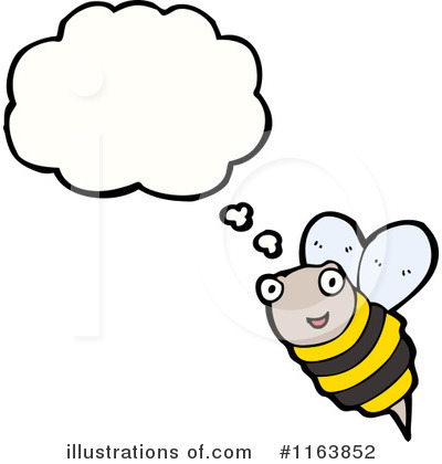 Royalty-Free (RF) Bees Clipart Illustration by lineartestpilot - Stock Sample #1163852