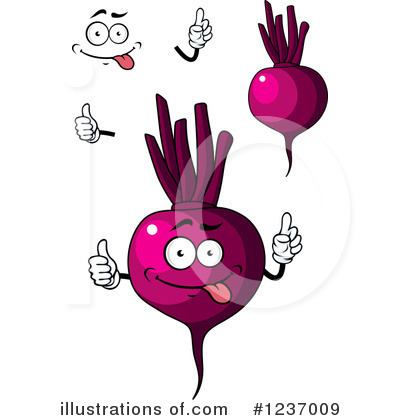 Royalty-Free (RF) Beet Clipart Illustration by Vector Tradition SM - Stock Sample #1237009