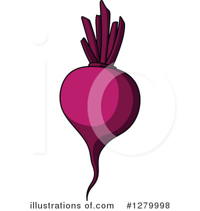 Royalty-Free (RF) Beet Clipart Illustration by Vector Tradition SM - Stock Sample #1279998