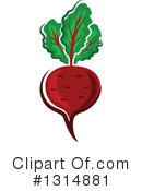 Beet Clipart #1314881 by Vector Tradition SM