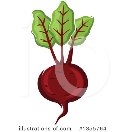 Royalty-Free (RF) Beet Clipart Illustration by Vector Tradition SM - Stock Sample #1355764
