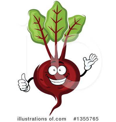 Royalty-Free (RF) Beet Clipart Illustration by Vector Tradition SM - Stock Sample #1355765