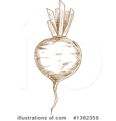 Royalty-Free (RF) Beet Clipart Illustration by Vector Tradition SM - Stock Sample #1382359