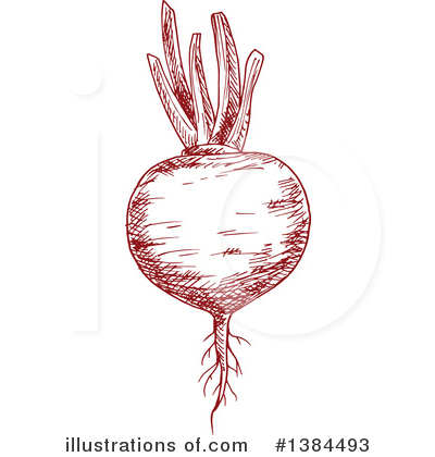 Royalty-Free (RF) Beet Clipart Illustration by Vector Tradition SM - Stock Sample #1384493
