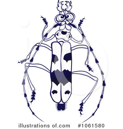 Beetle Clipart #1061580 by Zooco
