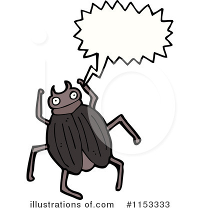 Royalty-Free (RF) Beetle Clipart Illustration by lineartestpilot - Stock Sample #1153333