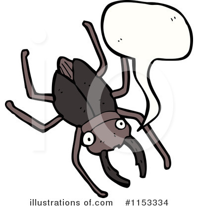 Royalty-Free (RF) Beetle Clipart Illustration by lineartestpilot - Stock Sample #1153334