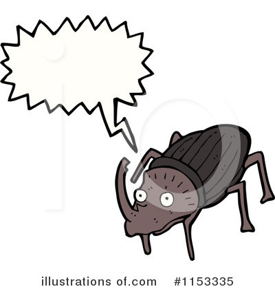 Royalty-Free (RF) Beetle Clipart Illustration by lineartestpilot - Stock Sample #1153335