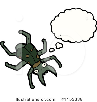 Royalty-Free (RF) Beetle Clipart Illustration by lineartestpilot - Stock Sample #1153338