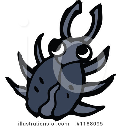 Royalty-Free (RF) Beetle Clipart Illustration by lineartestpilot - Stock Sample #1168095