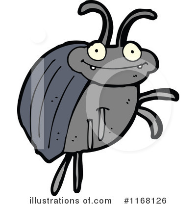 Royalty-Free (RF) Beetle Clipart Illustration by lineartestpilot - Stock Sample #1168126