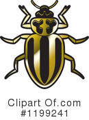 Beetle Clipart #1199241 by Lal Perera