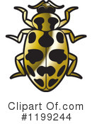 Beetle Clipart #1199244 by Lal Perera