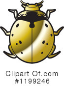 Beetle Clipart #1199246 by Lal Perera