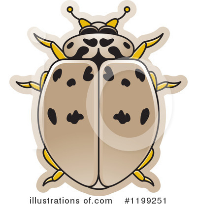Beetle Clipart #1199251 by Lal Perera