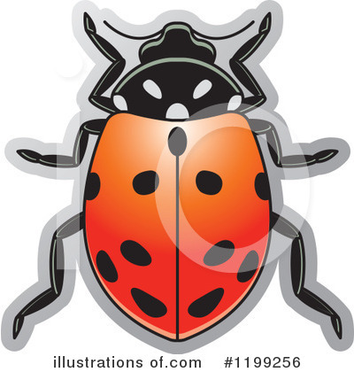 Royalty-Free (RF) Beetle Clipart Illustration by Lal Perera - Stock Sample #1199256