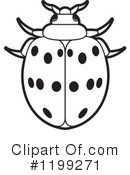 Beetle Clipart #1199271 by Lal Perera