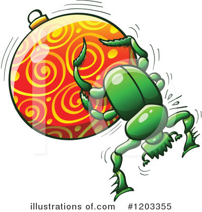 Royalty-Free (RF) Beetle Clipart Illustration by Zooco - Stock Sample #1203355