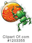 Beetle Clipart #1203355 by Zooco