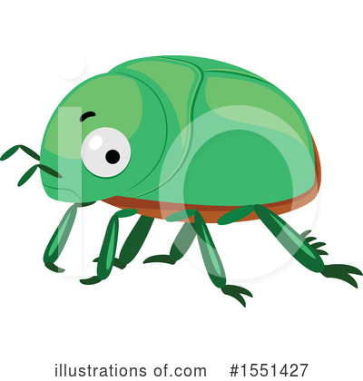 Royalty-Free (RF) Beetle Clipart Illustration by BNP Design Studio - Stock Sample #1551427