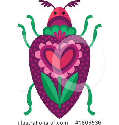 Beetle Clipart #1806536 by Vector Tradition SM