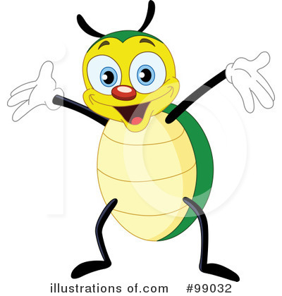 Royalty-Free (RF) Beetle Clipart Illustration by yayayoyo - Stock Sample #99032