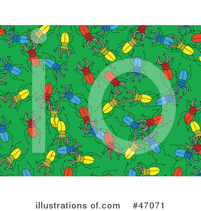 Royalty-Free (RF) Beetles Clipart Illustration by Prawny - Stock Sample #47071