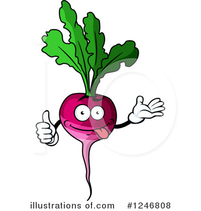 Royalty-Free (RF) Beets Clipart Illustration by Vector Tradition SM - Stock Sample #1246808