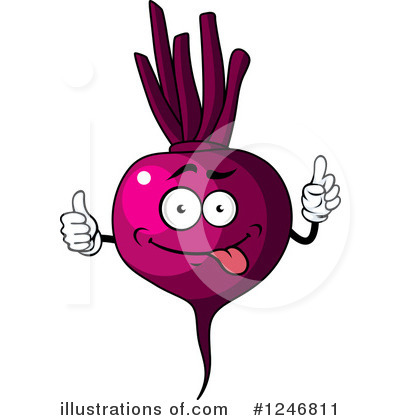 Royalty-Free (RF) Beets Clipart Illustration by Vector Tradition SM - Stock Sample #1246811