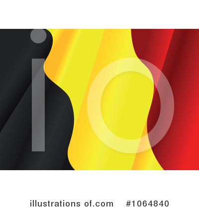 Royalty-Free (RF) Belgium Flag Clipart Illustration by Vector Tradition SM - Stock Sample #1064840