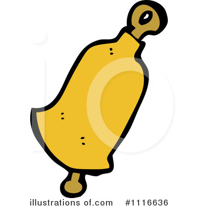 Royalty-Free (RF) Bell Clipart Illustration by lineartestpilot - Stock Sample #1116636