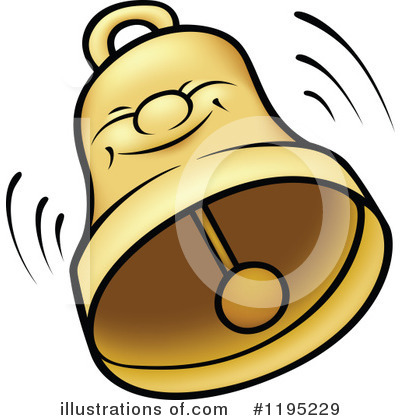 Royalty-Free (RF) Bell Clipart Illustration by dero - Stock Sample #1195229