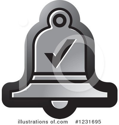Royalty-Free (RF) Bell Clipart Illustration by Lal Perera - Stock Sample #1231695