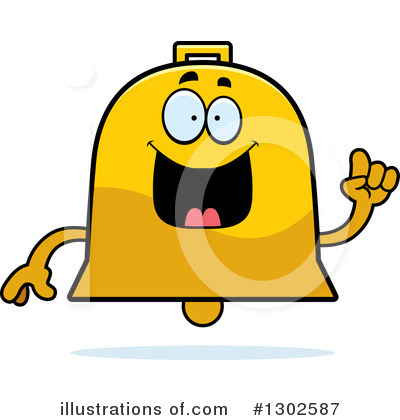 Bell Clipart #1302587 by Cory Thoman