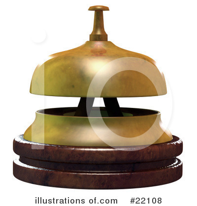Royalty-Free (RF) Bell Clipart Illustration by Tonis Pan - Stock Sample #22108